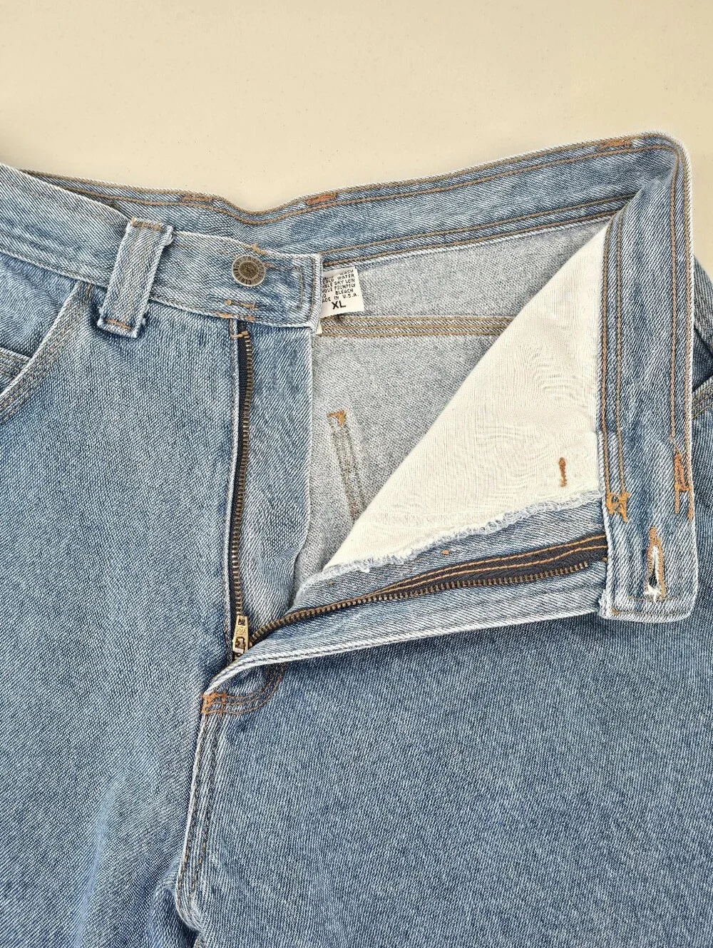 Vintage Acme Bilt Clothing USA Denim Shorts Skate Baggy Jean Shorts Jorts 34W XL